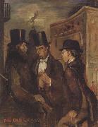 Sir William Orpen The Three musketeers oil painting